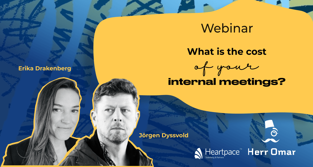 What is the cost of your internal meetings?
